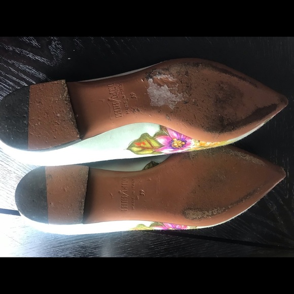 Palter DeLiso Audrey Flat in floral print - Picture 5 of 5